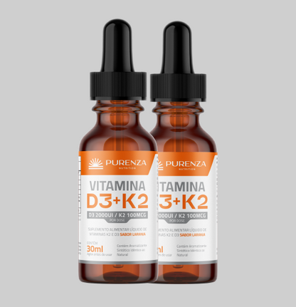 Vitamina D3 + K2 Purenza - 2Un